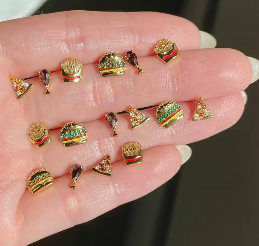 Orecchini a tema cibo