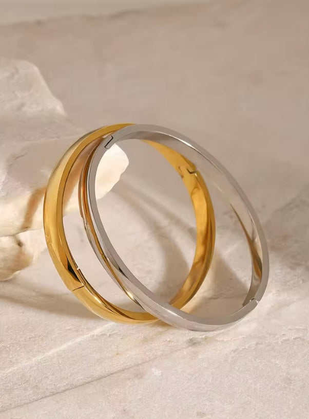 Bracciali Rigidi oro&argento