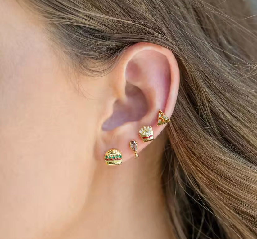 Orecchini a tema cibo