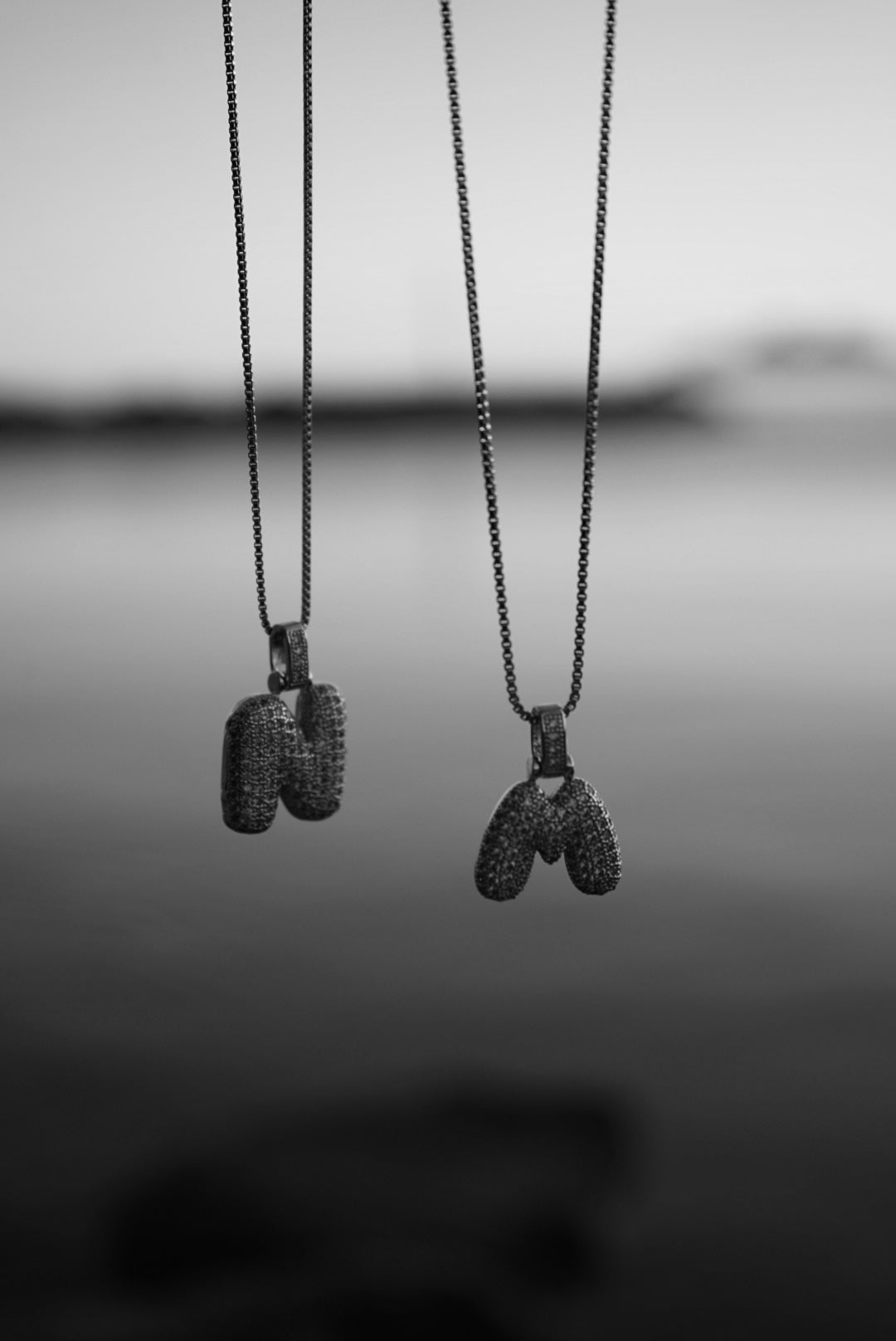 Collana Iniziale con Swaroski