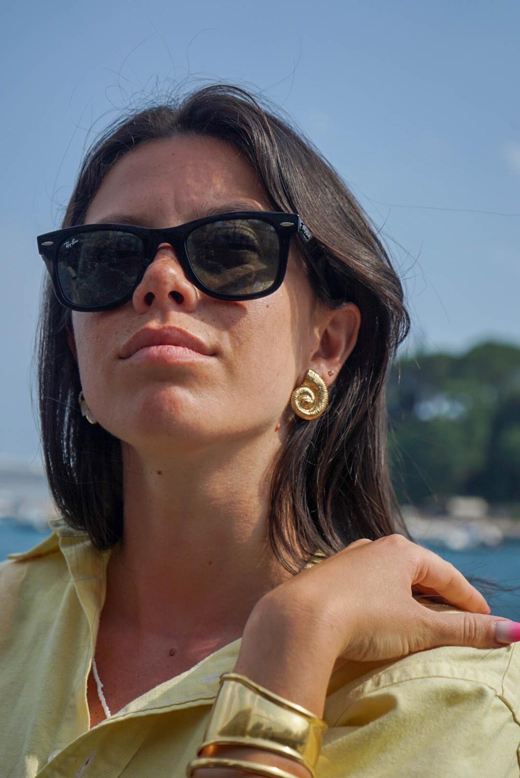 Orecchini Oro Conchiglia