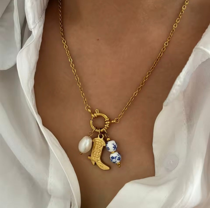 Collana Charms Texas