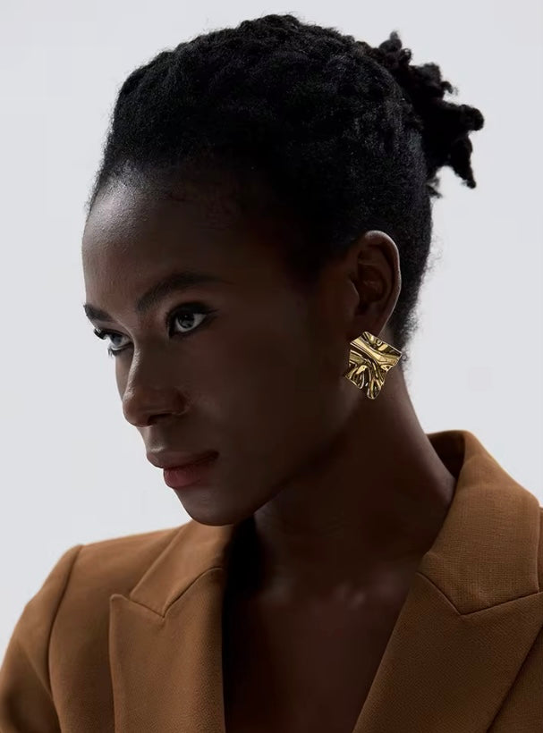 Orecchini medi rettangolari