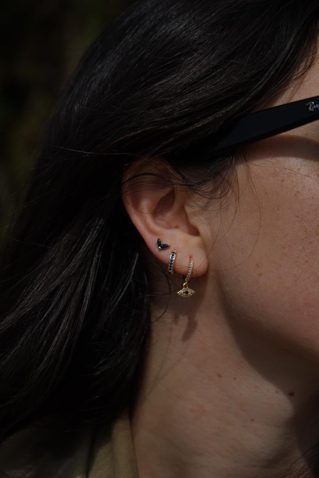 Set 3 Orecchini Occhio