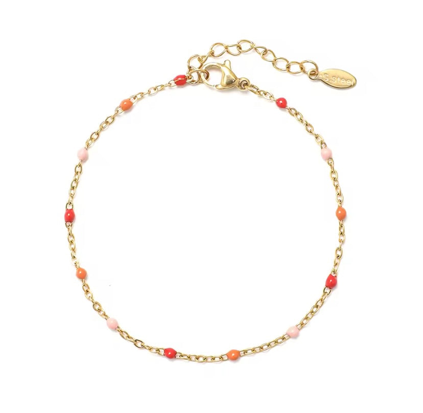 Braccialetti con Perline Colorate