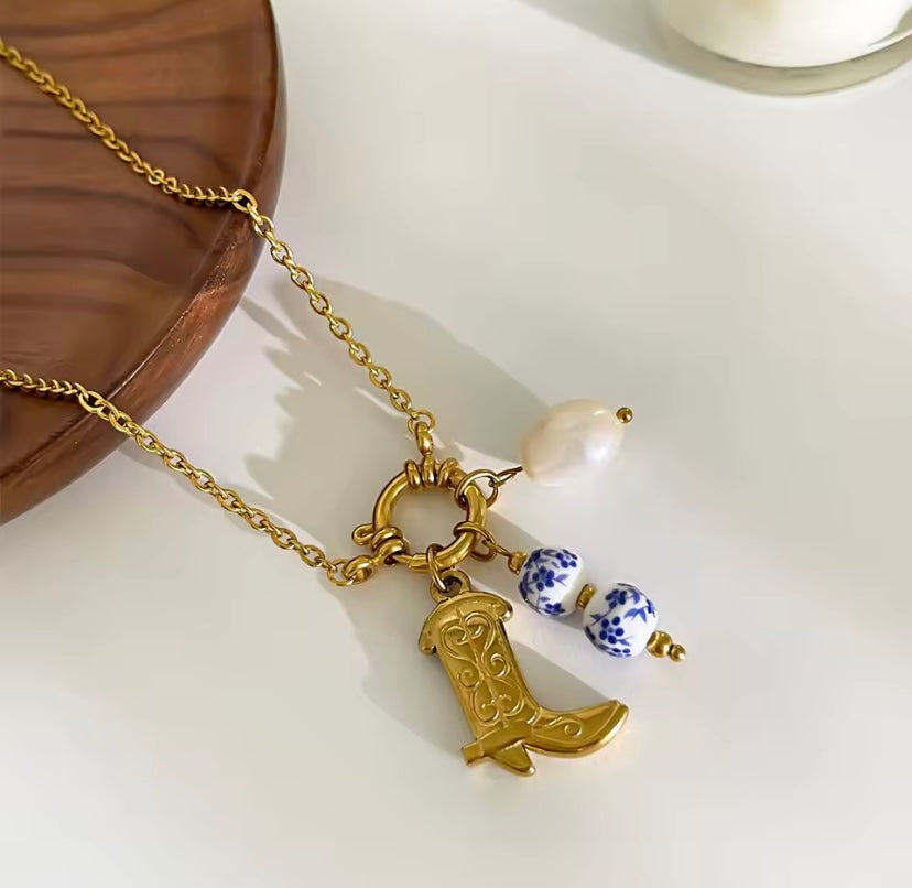 Collana Charms Texas