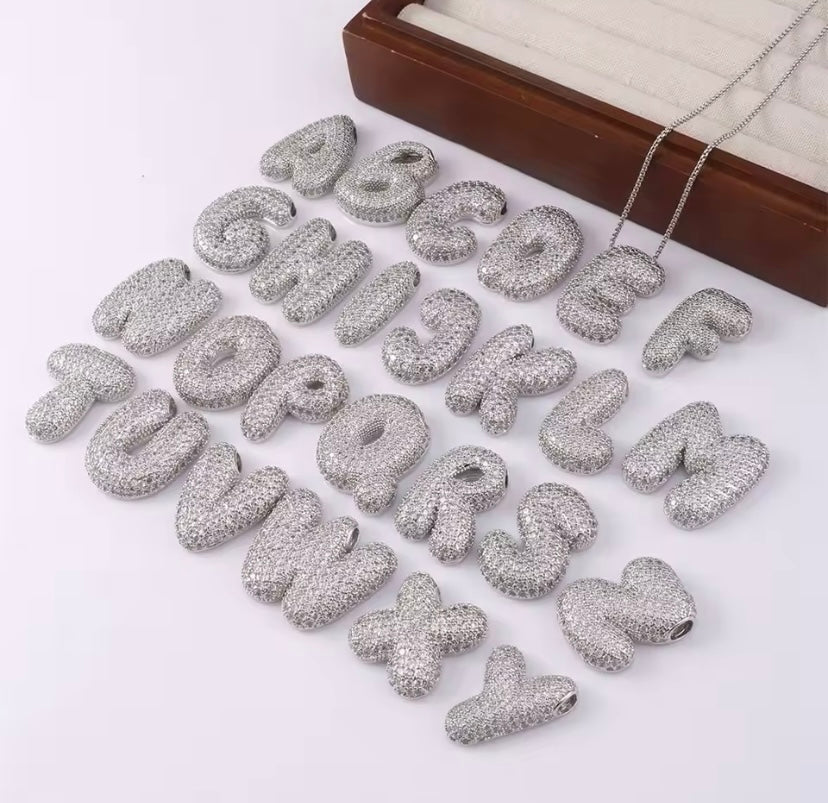 Collana Iniziale con Swaroski