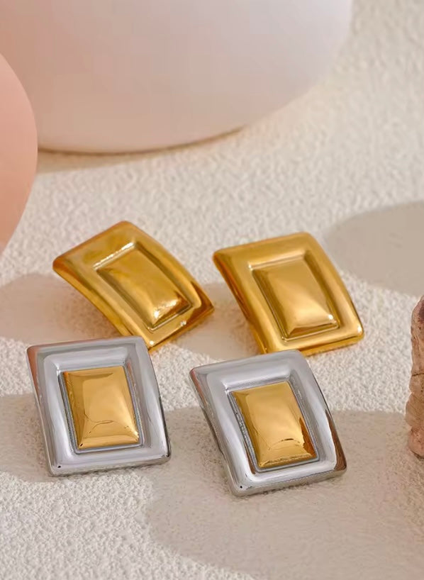 Orecchini Rettangolari