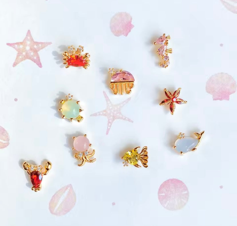 Orecchini a tema mare