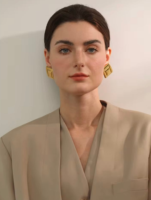 Orecchini Rettangolari