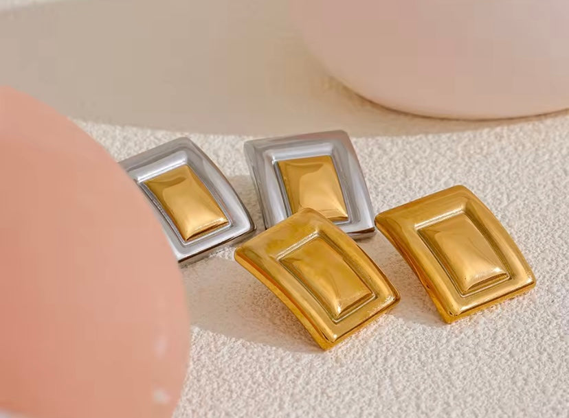 Orecchini Rettangolari