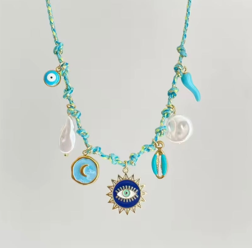 Collane corda con charms