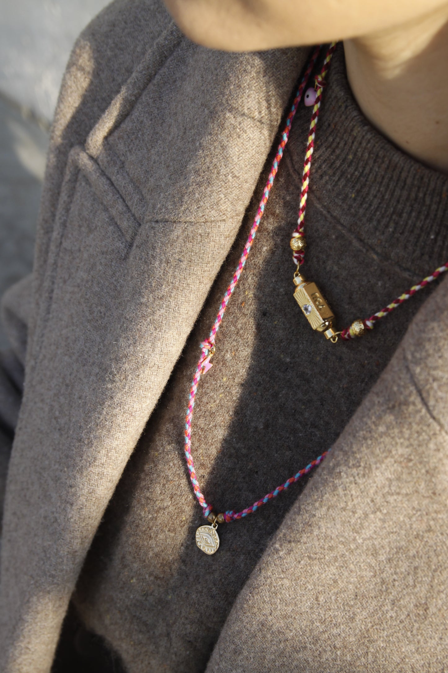 Cordoncini Sottili Colorati con charms