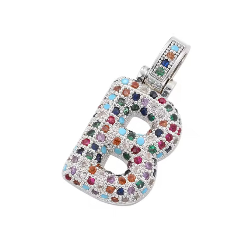 Collana iniziale Grande - Multicolor