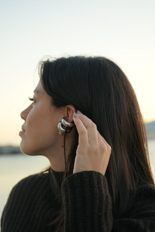 Earcuff - Oro e Argento