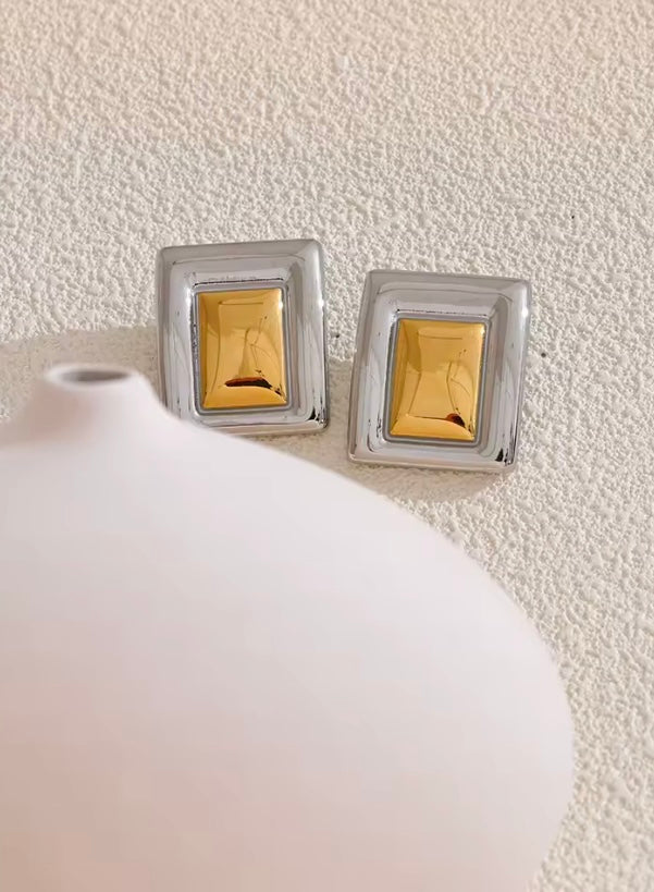Orecchini Rettangolari