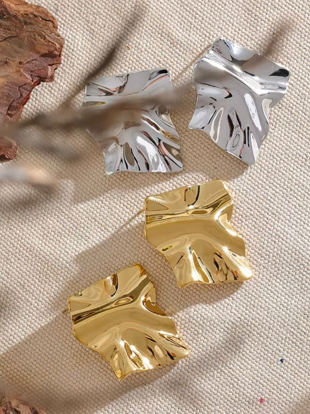 Orecchini medi rettangolari