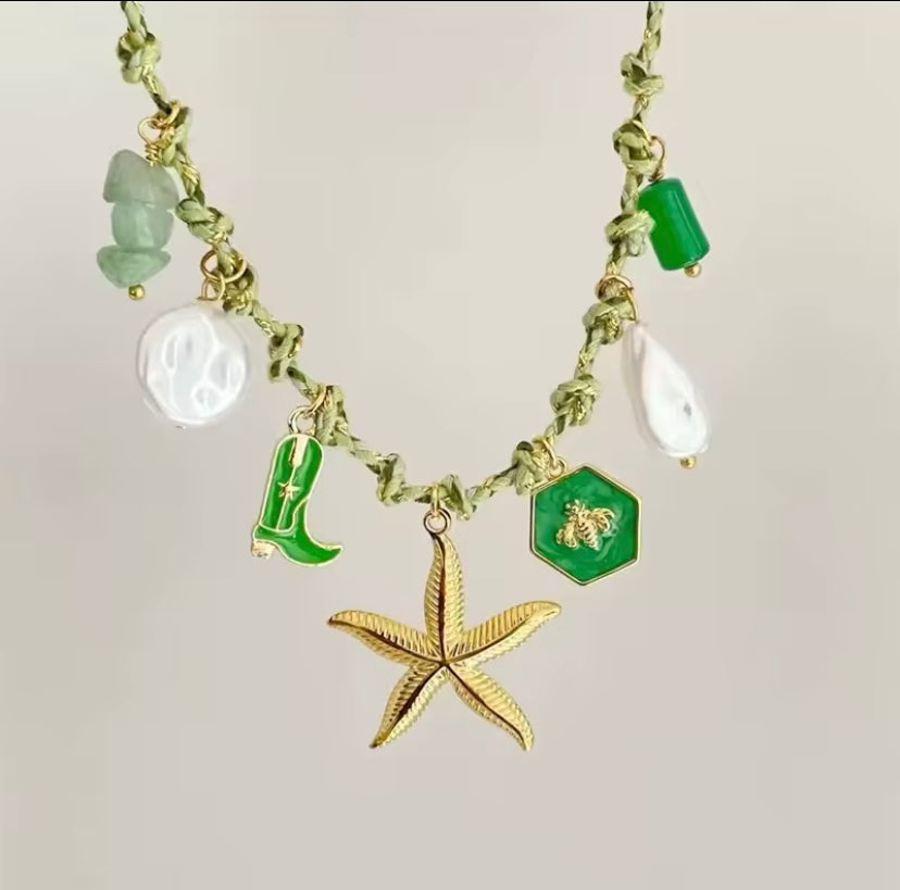 Collane corda con charms