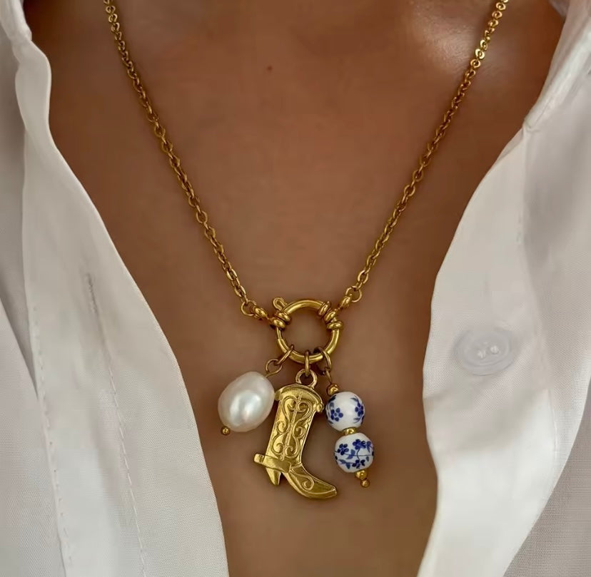 Collana Charms Texas