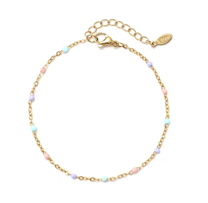 Braccialetti con Perline Colorate