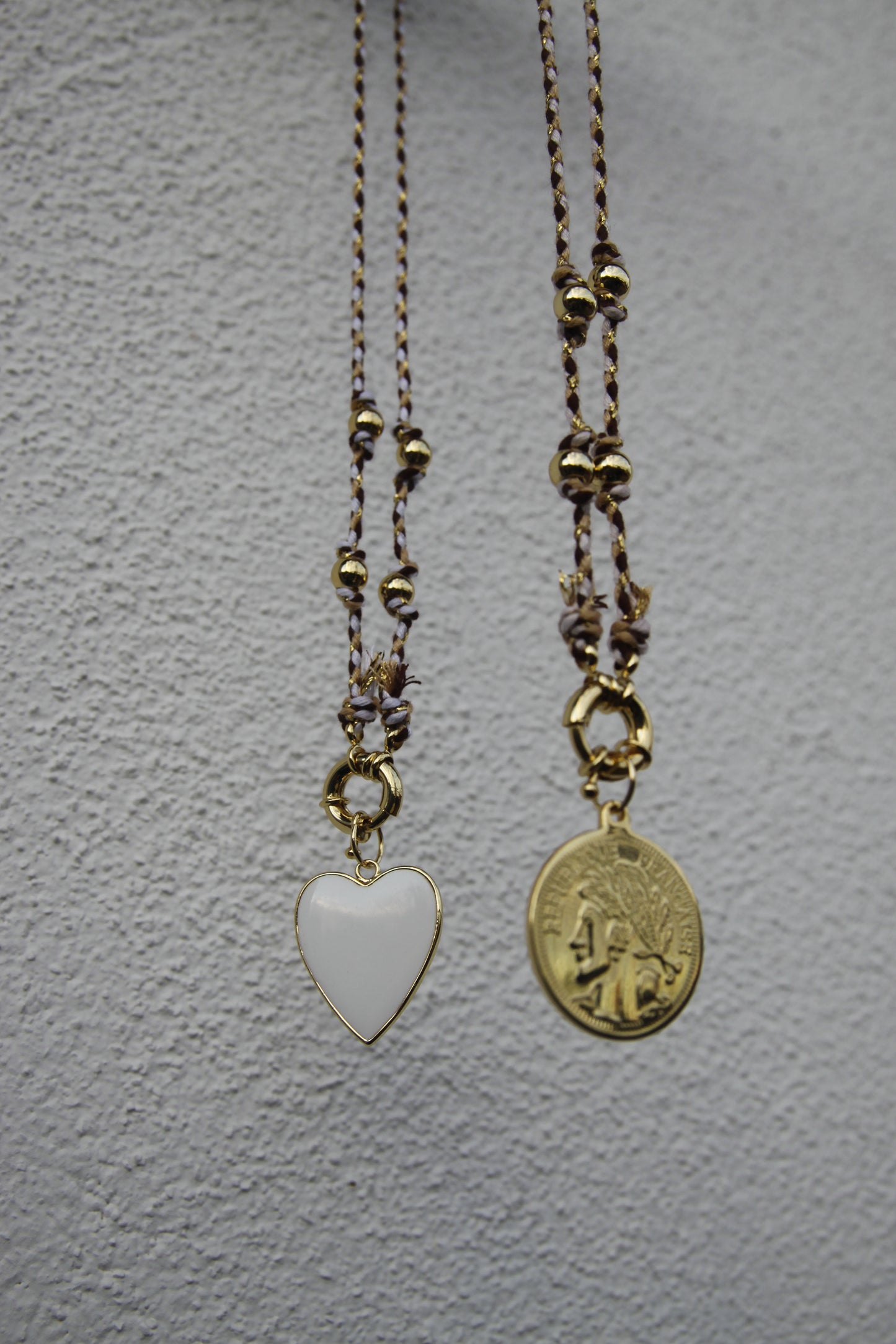 Collana Cordoncino Colorata con charms