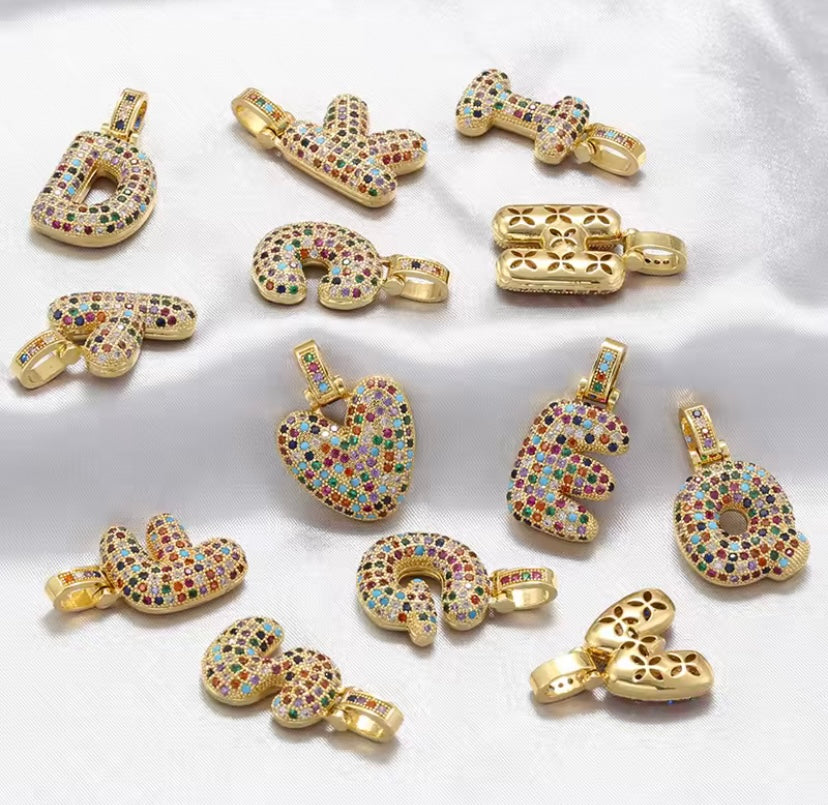 Collana iniziale Grande - Multicolor