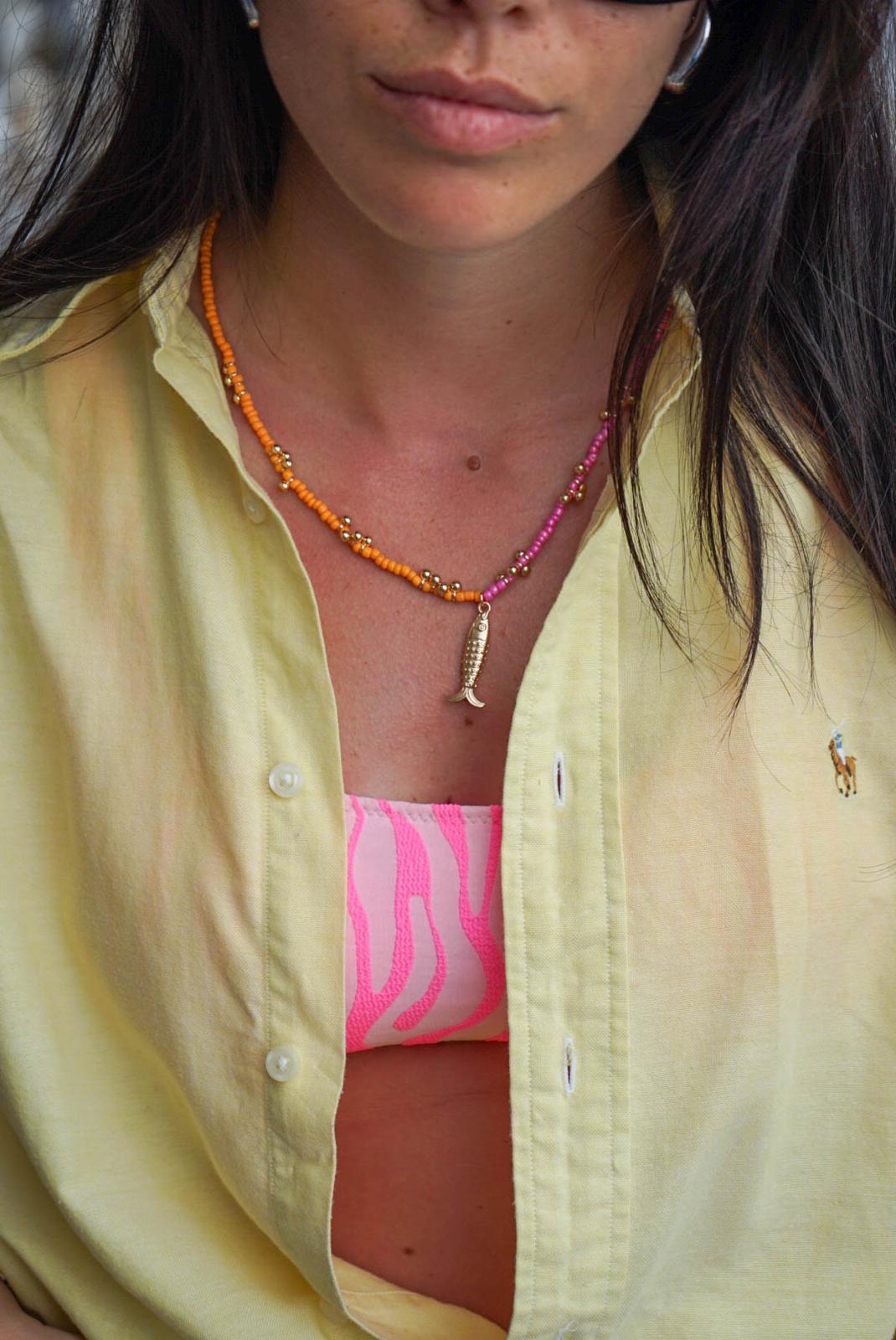 Collana MultiColor Pesce