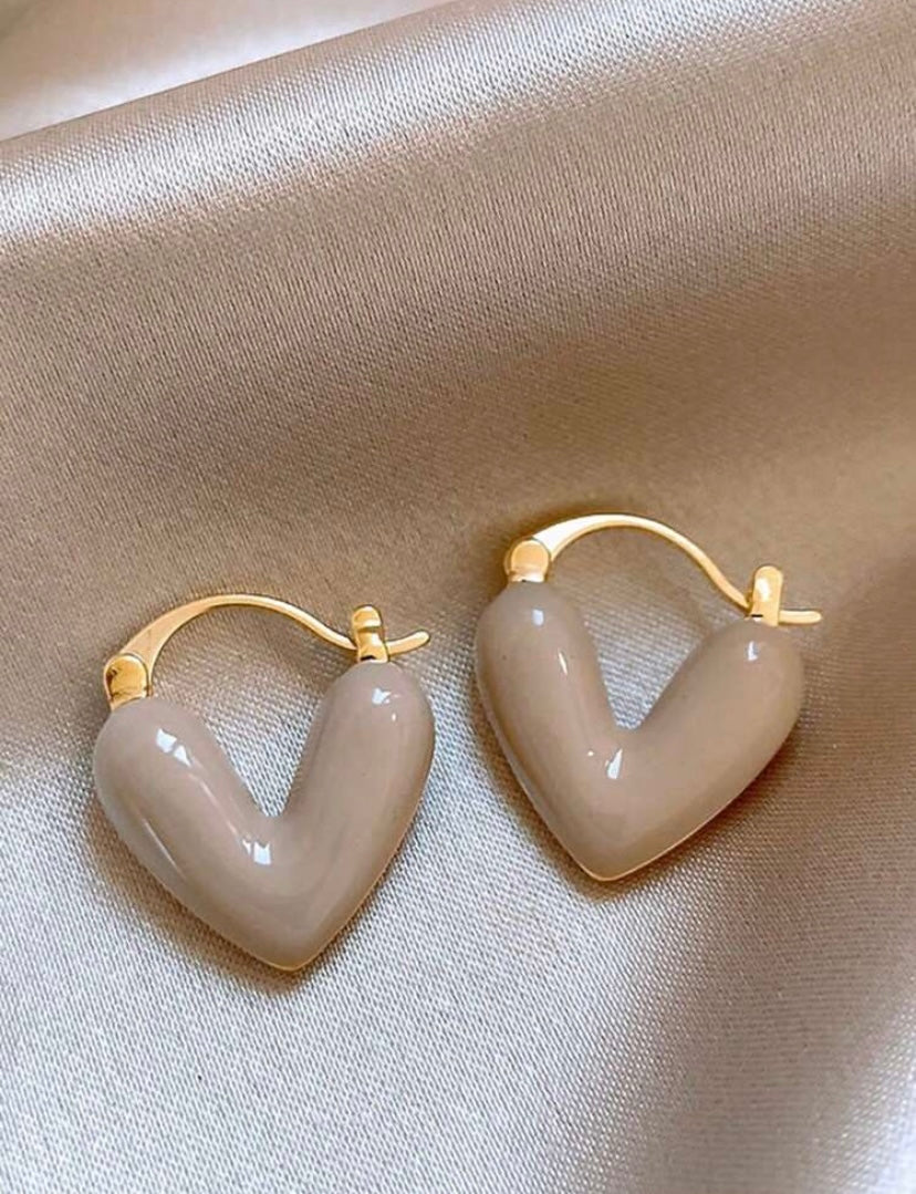 Orecchini a Cuore Pendenti